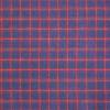QY1619-79 - Blauw met rode ruit BRUSHED FQ