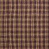 QY1618-89 - Paars (aubergine) met beige ruit BRUSHED FQ