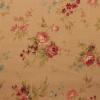 Beige met rozen  LAPJE van 25x110 cm