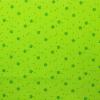 Groen lime met groene bloemetjes