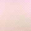 Roze zacht met witte stippen