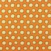 3018 - Oker/oranje met gele 'zonnebloemen'
