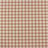 Beige met rode en beige ruiten FQ