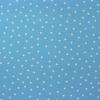 Blauw met witte stippen