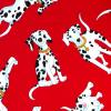 3319 - Rood met olijke Dalmatiers