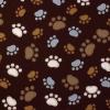 FQ3321 - Bruin met blauw, beige, creme pootjes FQ