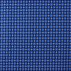 3357 - Blauw met wit ruiten printje