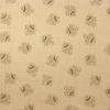 3405 - Beige met donkerder beige bloemetje: Fleurette