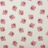 3406 - Ivoor (Pearl) met rood bloemetje: Fleurette