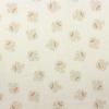 3407 - Ivoor (Pearl) met beige bloemetje: Fleurette