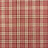 3428 - Rood beige geweven ruit met dunne streepjes (Silky Cotton)