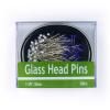 NO3579 - Glass head Pins  200 st. in blikje