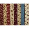 BU3775 - Rood, blauw, beige bundel van 8 Fat Eights