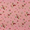 3862 - Roze met stipje en kleine aardbeitjes