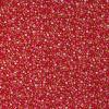 4065 - Rood met roze, oranje en witte bloemetjes