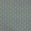 4089 - Blauw beige printje met donkerblauwe bloemetjes