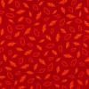 4285 - Rood met oranje blaadjes