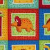 PN4290 - Labels van Dino's, 33 st van 10x10 cm