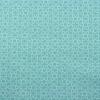 [FQ4456] - Blauw aqua met stervormige bloemen FQ