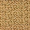 4488 - Creme donker met beige takje en blauw bloemetje