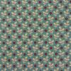 4720 - Blauw middel met beige takje en rood vruchtje