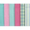 BU1979 - Blauw groene, roze geweven bundel 6 FQ