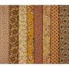 Bruin beige oker bundel van 8 FQ