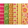 Geel roze groene bundel