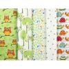 Wit groene bundel met dieren