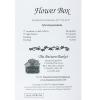 Flower Box; Charm Pack patroon voor quilt van 115x115 cm