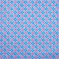Blauwe blokjes met stippen FQ
