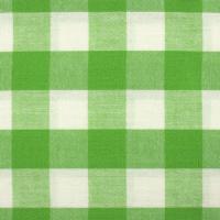 Groen witte ruit groot BRUSHED