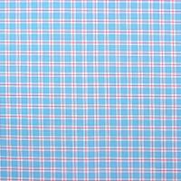 Blauw wit rood ruitje FQ