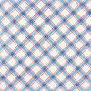 2321 - Ivoor met blauw rode ruit