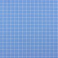 Blauw met witte ruit