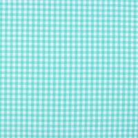 Blauwgroen met witte ruit