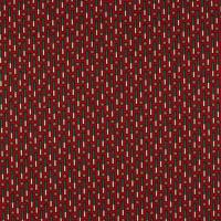 Rood met groenbeige staafjes FQ