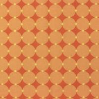Oranje grote en kleine dots FQ