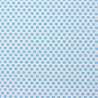 Bijna wit met licht blauwe stippen FQ