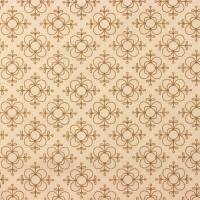 Beige met bruine motiefjes FQ