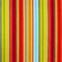 Rood, oranje blauw, lime streep FQ