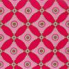 FQ3171-8 - Roze met donkerder roze en groene stervormige print FQ