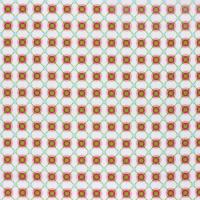 Wit met roze en lichtblauwe dots FQ