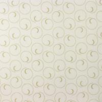 Ivoor met speelse beige cirkels FQ