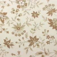 Ivoor (pearl) met sierlijke donkere beige bloem: St. Cathrine FQ