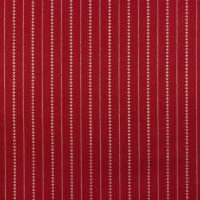 Rood met beige streepjes en dots (Silky Cotton) FQ