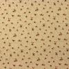 3508 - Beige met kleine bruine bloemetjes