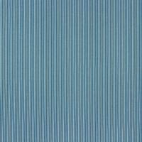 Blauw met fijn wit streepje