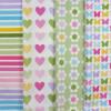Groen met witte bloemen SPRING FQ