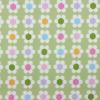 3791 - Groen met witte bloemen SPRING